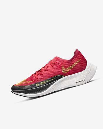 Nike ZoomX Vaporfly Next% 2 Rojos Grises Oscuro Blancos | MX 4610